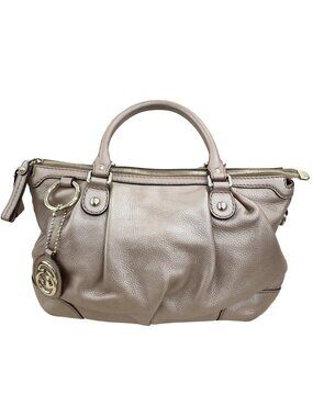 Gucci Diamante Sookie Handbag Champagne Gold